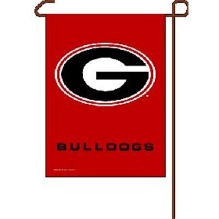 CASEYS Georgia Bulldogs Flag 12x18 Garden Style 2 Sided 3208516116